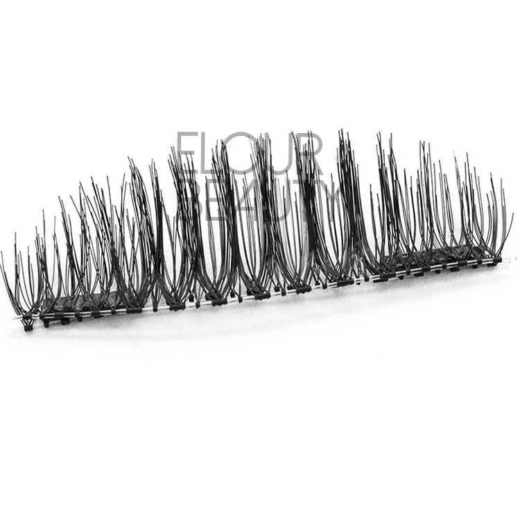 Double magnetic false eyelashes private lable China company EA12